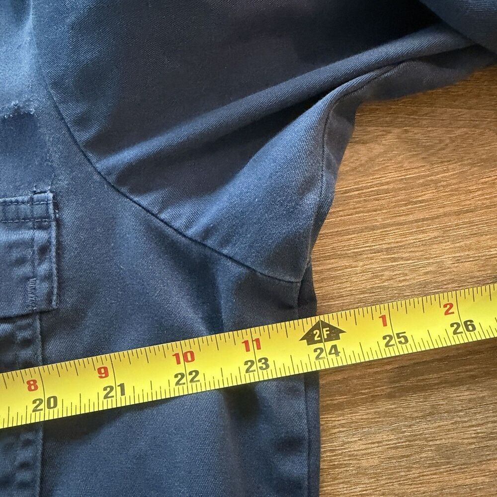 Utility Coveralls Navy Blue Mens 46L Flightsuit Zipper Work Uniform Military - Picture 9 of 12